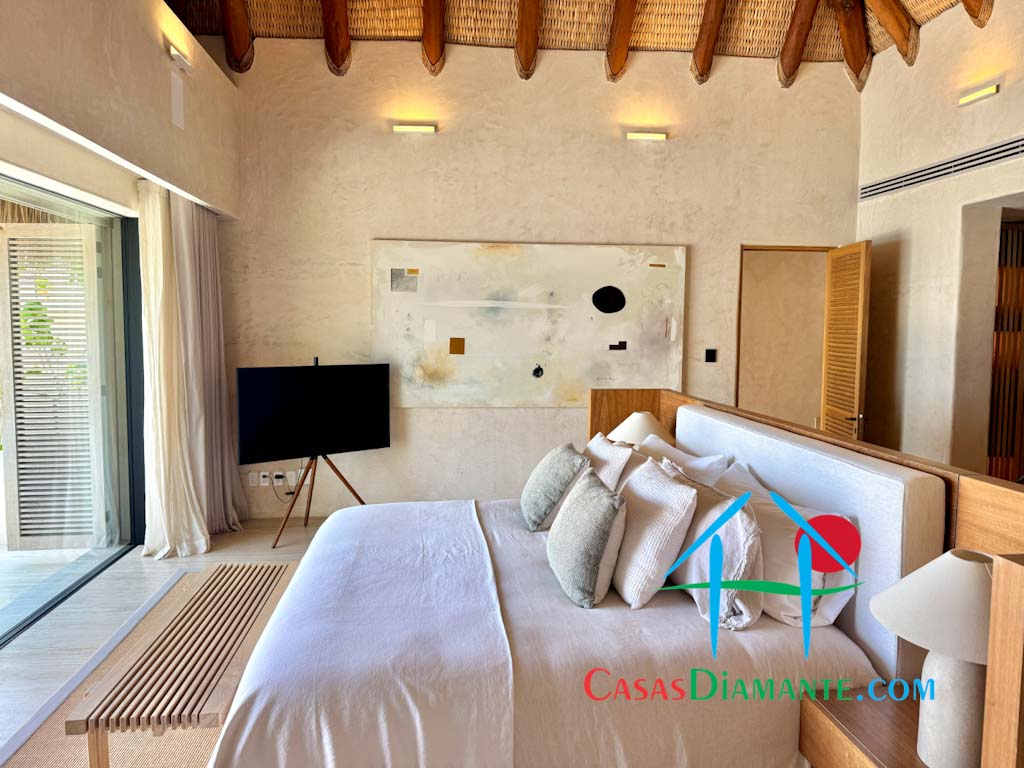 Real Diamante Del Mar Casa Palapas - Recámara principal 3